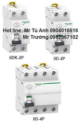 Cầu dao chống dòng dò Acti 9 RCB, RCBO
